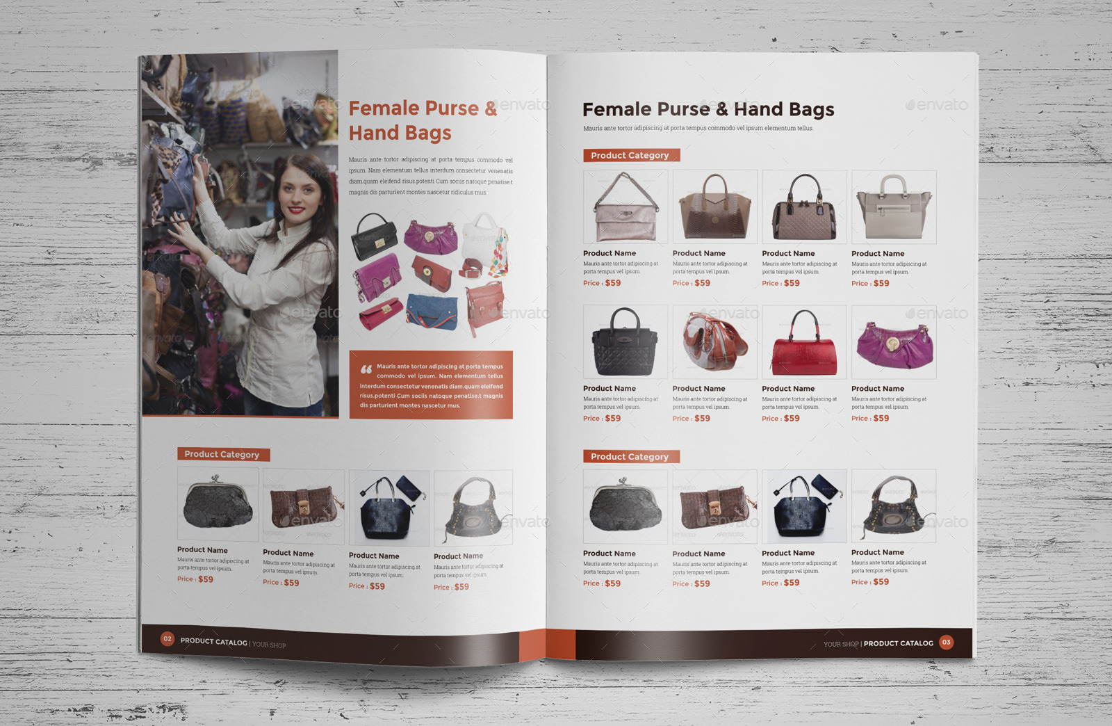 Product Promotion Catalog InDesign v2, Print Templates GraphicRiver